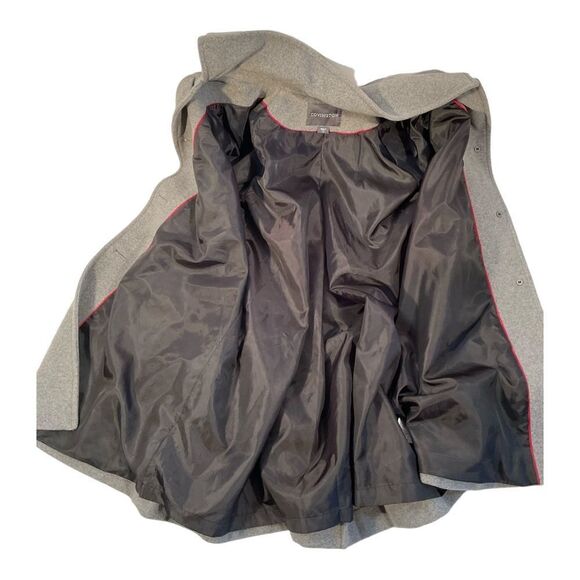 Covington Women's Wool Blend Gray Size L 14-16 Winter Coat - Picture 9 of 16